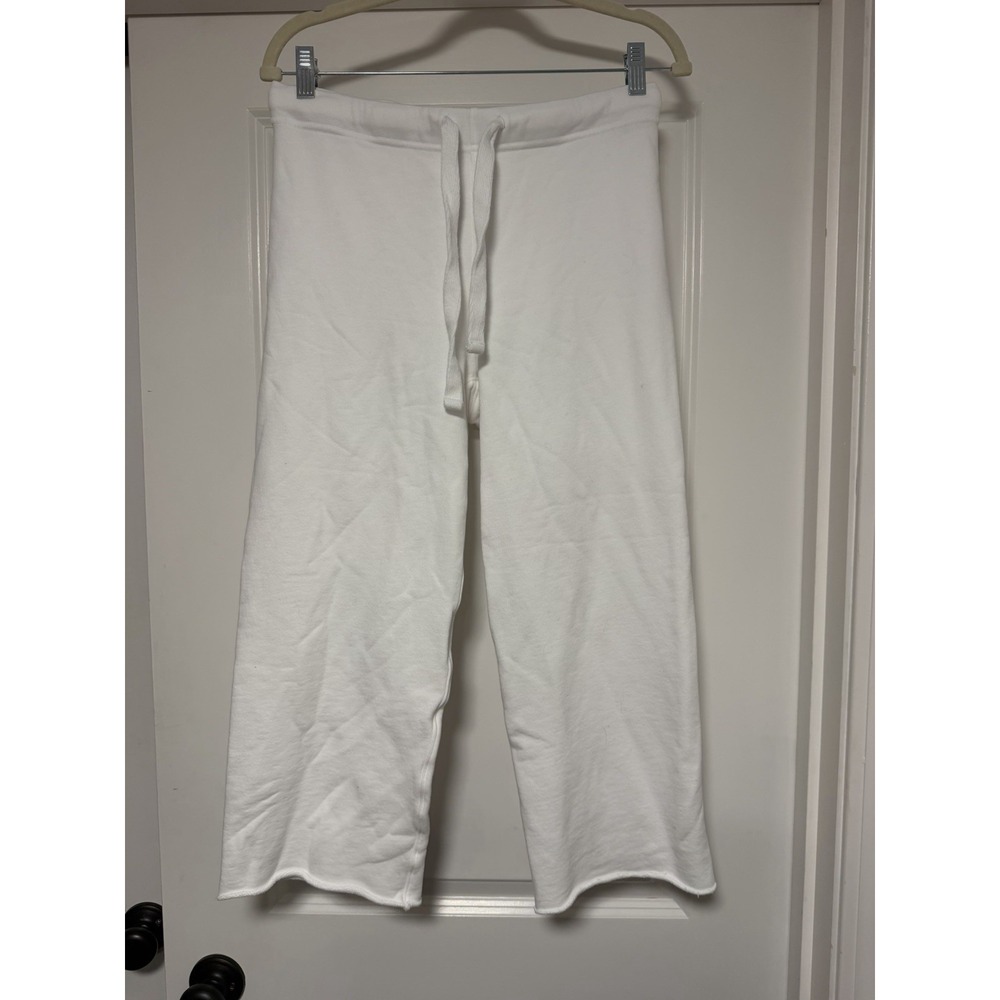 Frank & Eileen Catherine Favorite Sweatpant in white, Women's Size XS
